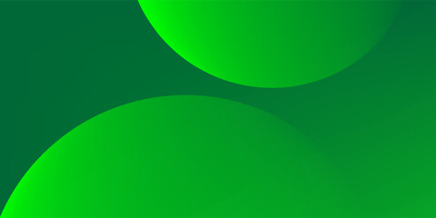 Abstract green circle background trendy. Fluid shapes composition. vector design concept. Decorative web layout simple modern good art natural