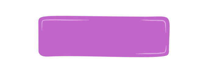 Hand drawn organic rectangle frame with vibrant color and unique shape. This quote patch banner creates a modern card background with graphic style, ideal for bold creative concepts.