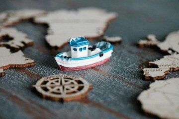 mini ship ilusstration