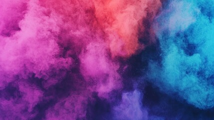 Cinematic drone footage capturing holi festival celebrations india high-resolution vibrant colors aerial view