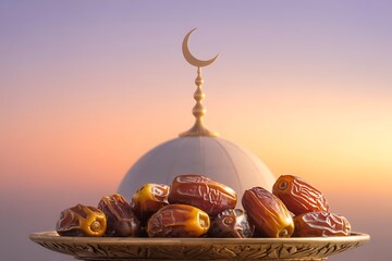 Easter eggs rest inside a historic Orthodox cathedral with golden domes and a towering cross reaching toward the Moscow sky, blending religious culture with the landmark architecture of Russia