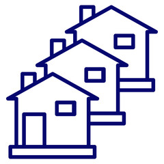 housing icon vector