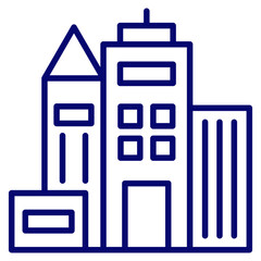 building icon vector