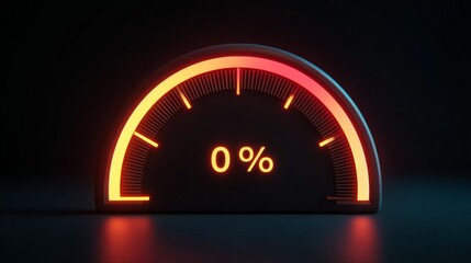 Real-time performance monitoring digital dashboard graphic representation dark environment side view technology insights