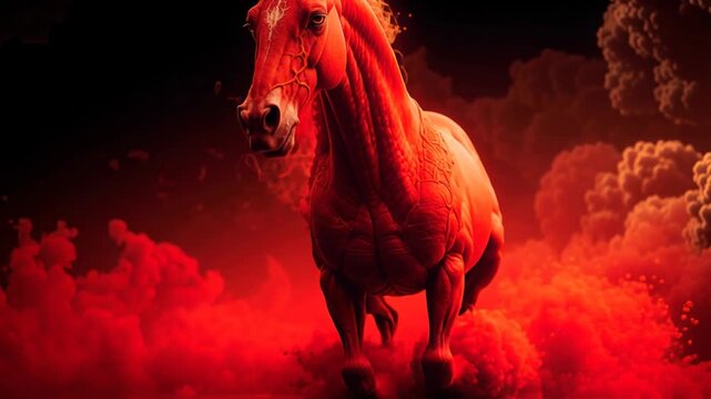 Celebrating the red horse symbol of the Chinese New Year in 2026 with stunning visuals and vibrant energy