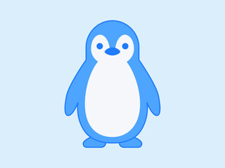 Penguin icon. Arctic outline icon. Simple vector illustration in modern thin line style.