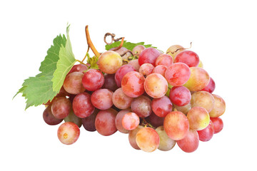 Bunch of grapes isolated