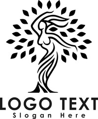 Modern Logo Design with Slogan Here Text for Business and Graphic Design Needs