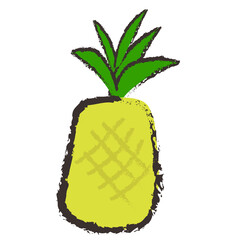 パイナップルのイラスト
