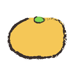 みかんのイラスト