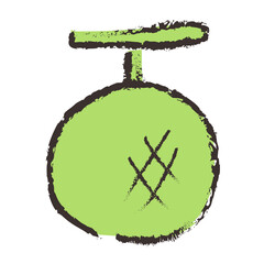 メロンのイラスト