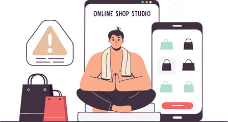 Zen e-commerce success coaching for mindful entrepreneurs seeking calm online shop management and increased sales through strategic spiritual guidance online