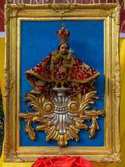 senyor santo nino in a frame