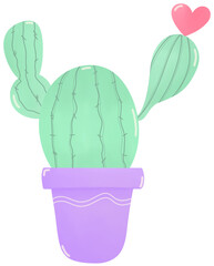 Sweet Love Music Elements Cute Pastel Romantic Set