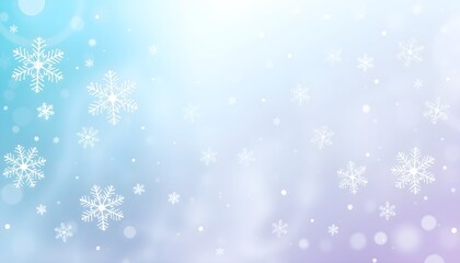 Fototapeta premium 파란색과보라색눈송이배경,Blue and purple snowflake background