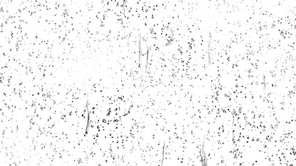 Black and White water droplets Grainy Grunge Overlay Texture Background