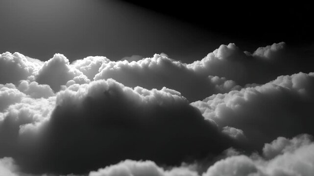 Stunning cloudscape imagery with dramatic lighting for atmospheric design projects