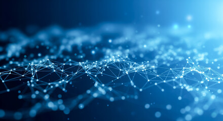 abstract background of digital data wave, futuristic technology concept representing great innovation and amazing progress in science