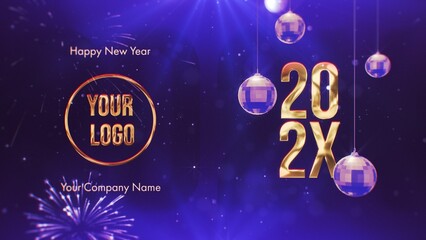 New Year Wishes Logo 02