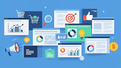 Digital Marketing and SEO Optimization with Data Analysis.