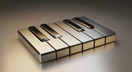 piano keys close up
