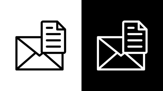 Drafts With Icon Set Design
