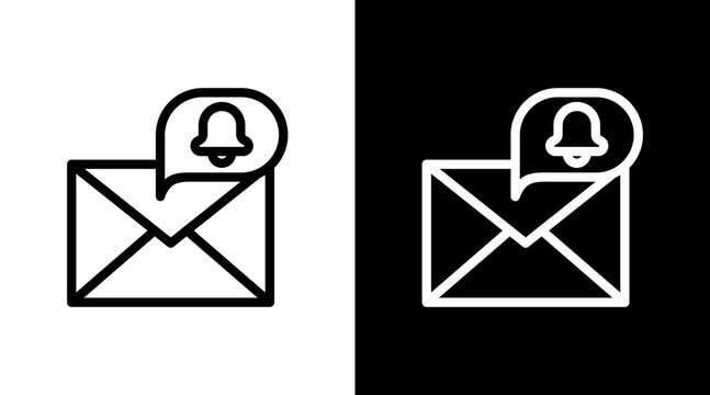 Message Alerts With Icon Set Design