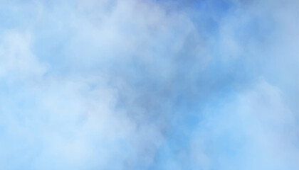 Obraz premium Blue Sky with Soft Cloudy Background