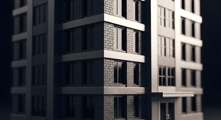 office building facade