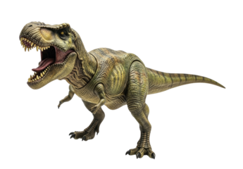 Tyrannosaurus rex roaring transparent background cutout png