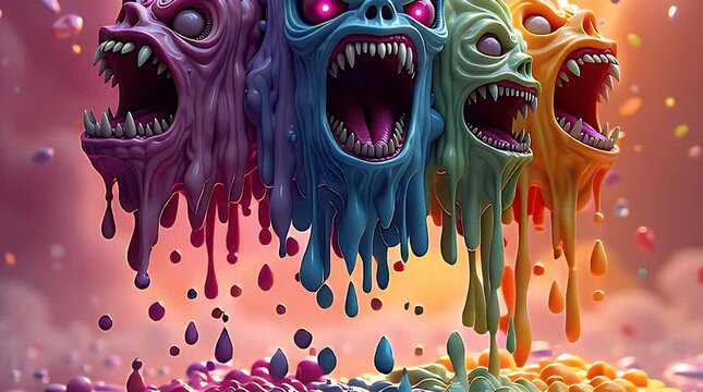 Slime Monster Stock Videos – 1,087 HD & 4K Footage Clips | Adobe Stock