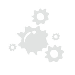 white blood cells vector