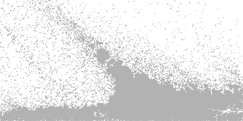 Abstract grunge background vector illustration featuring a dirty black ink paint border texture design