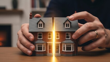 Dividing real estate property in a divorce