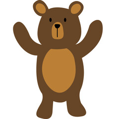 brown bear cartoon