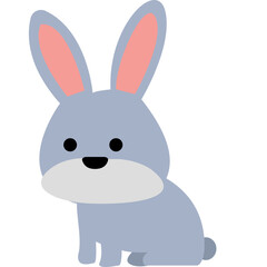 Obraz premium white rabbit with a carrot