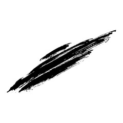 Hand drawn black ink brush strokes for backgrounds and textures