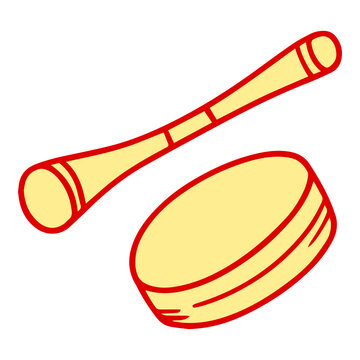 Chinese Suona Trumpet and Drum