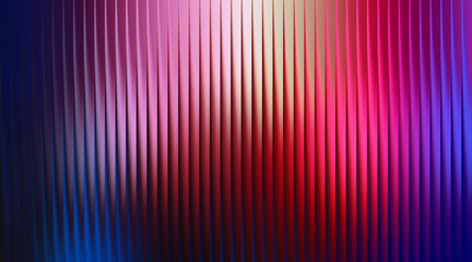 Vibrant gradient background with colorful vertical lines and light beam