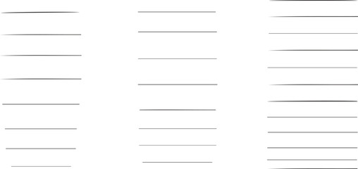 Empty White Background with Horizontal Gray Lines