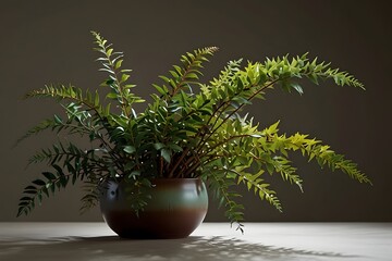 green plant in a vase