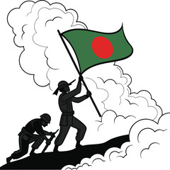 vector illustration vector day Bangladesh of 16 December