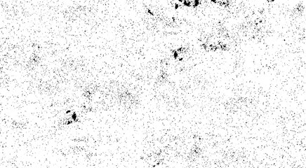 Abstract vector noise. Small particles of debris and dust. Distressed uneven background. Grunge texture overlay with fine grains isolated on white background. 