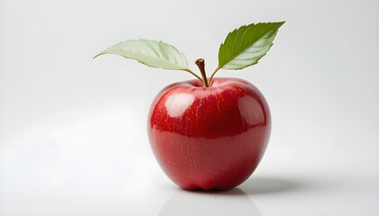 a red juicy and delicious apple 