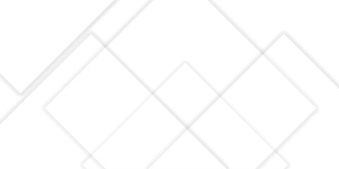 Abstract retro pattern seamless light white geometric square and line vector background. White and gray geometric square technology seamless white banner concept for business and presentation idea.