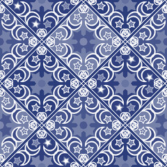 Delft tile ethnic national Arabic pattern