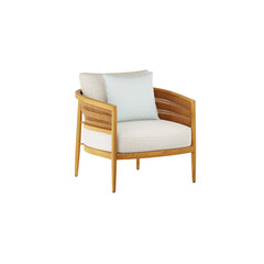 Fototapeta premium chair isolated on white