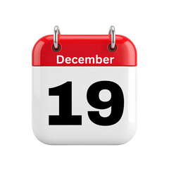 19 December Date - 19