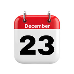 23 December Date - 23