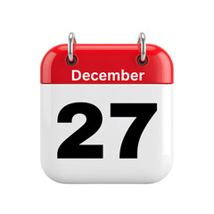 27 December Date - 27